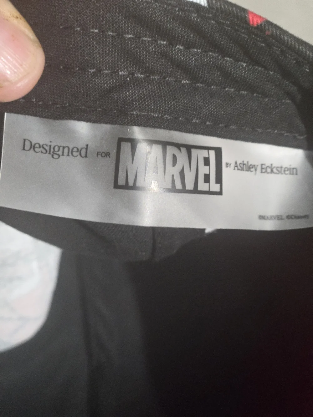 Marvel Kids Spider-Man Comic Panel Snapback Hat - Black & Red